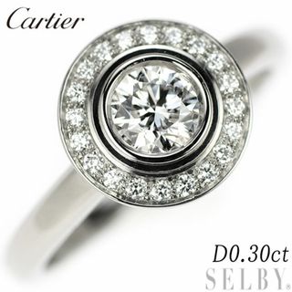 カルティエ(Cartier)のカルティエ Pt950 ダイヤモンド リング 0.30ct ダムール 47号(リング(指輪))