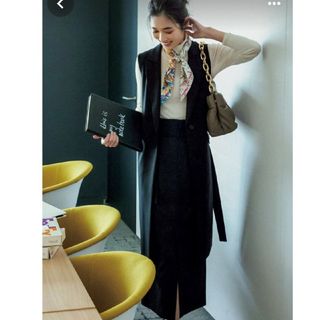 ZARA　ロングジレ　ベスト