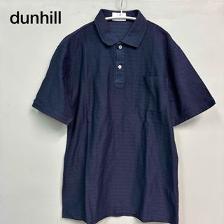 Dunhill - dunhill ダンヒル　ポロシャツ　トップス　メンズ　ネイビー　紺　