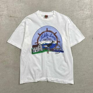 90年代 Tickle Inn at Cape Onion 両面プリントTシャツ スーベニア メンズL(Tシャツ/カットソー(半袖/袖なし))