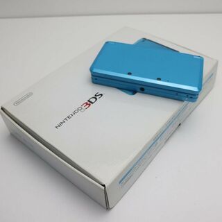 ニンテンドー3DS(ニンテンドー3DS)の新品 ニンテンドー3DS ライトブルー  M111(携帯用ゲーム機本体)