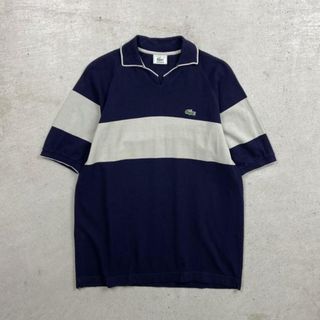 ラコステ(LACOSTE)の80年代 スペイン製 LACOSTE ラコステ ポロシャツ スキッパーカラー メンズL相当(ポロシャツ)