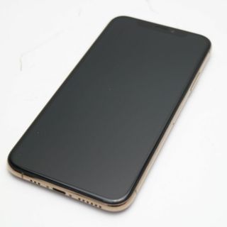 アイフォーン(iPhone)の新品同様 SIMフリー iPhoneXS 64GB ゴールド 白ロム  M111(スマートフォン本体)