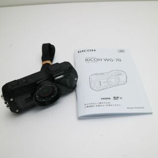 リコー(RICOH)のWG-70 ブラック  M111(コンパクトデジタルカメラ)