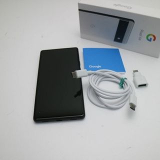 アンドロイド(ANDROID)の新品同様 SoftBank Google Pixel 6a 128GB  チョーク M111(スマートフォン本体)