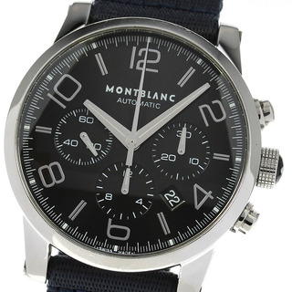 モンブラン(MONTBLANC)のモンブラン MONTBLANC 7069 タイムウォーカー クロノグラフ デイト 自動巻き メンズ _817334(腕時計(アナログ))