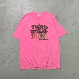 80〜90年代 THIRD WORLD SURF JAMS WORLD ロゴプリント Tシャツ メンズ2XL相当(Tシャツ/カットソー(半袖/袖なし))