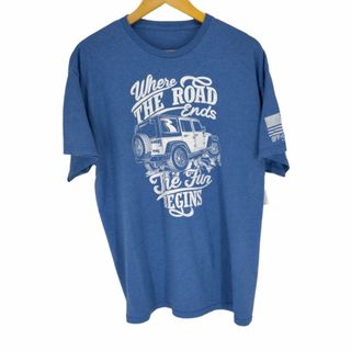 USED古着(ユーズドフルギ) フロントプリントS/S TEE メンズ トップス(Tシャツ/カットソー(半袖/袖なし))