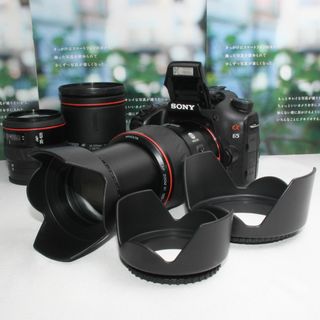 ❤️ハイスペック本格一眼レフ❤️SONY SLT-A65 トリプルズーム❤️