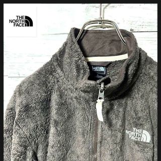 ザノースフェイス(THE NORTH FACE)の色彩◯ノースフェイス　茶色　フリースジャケット　レディース　Lサイズ　A57(ナイロンジャケット)