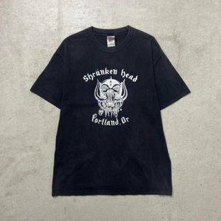 00年代〜 SHRUNKEN HEAD スケートショップ ロゴプリントTシャツ メンズL(Tシャツ/カットソー(半袖/袖なし))