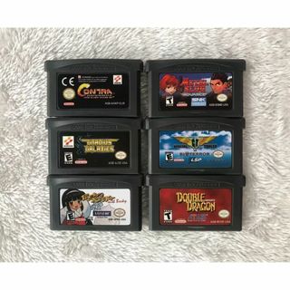 GBA ゲームボーイアドバンスソフト 6本セット 海外版 英語