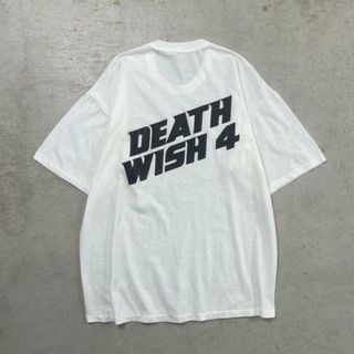 80年代 DEATH WISH 4 バトルガンM-16 ムービープリントTシャツ メンズXL(Tシャツ/カットソー(半袖/袖なし))