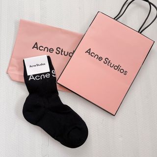 Acne Studios - Acne Studios リブロゴソックス