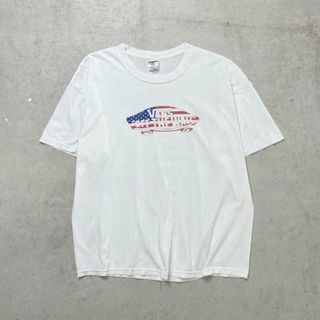 00年代 VANS OFF THE WALL ヴァンズ プリントTシャツ メンズXL(Tシャツ/カットソー(半袖/袖なし))