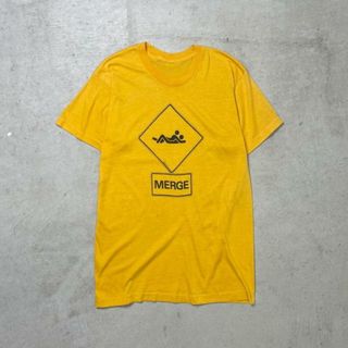 80年代 MARGE エロT プリントTシャツ メンズS-M相当(Tシャツ/カットソー(半袖/袖なし))