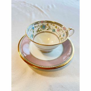 ノリタケ(Noritake)のノリタケ ヨシノ カップ＆ソーサー ピンク(グラス/カップ)