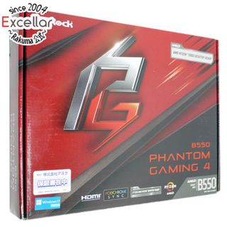 インテル(intel)のASRock製 ATXマザーボード　B550 Phantom Gaming 4　SocketAM4(PCパーツ)