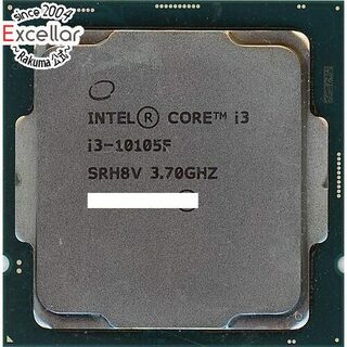 インテル(intel)のCore i3 10105F　3.7GHz 6M LGA1200 65W　SRH8V(PCパーツ)