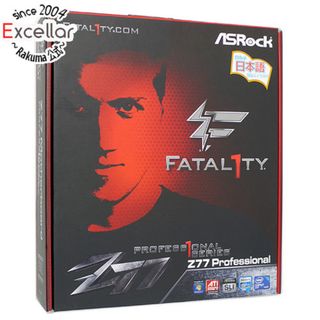 インテル(intel)のASRock製 ATXマザーボード　Fatal1ty Z77 Professional　訳あり 元箱あり(PCパーツ)