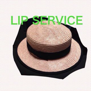 リップサービス(LIP SERVICE)のLIP SERVICE/ピンクハット(ハット)