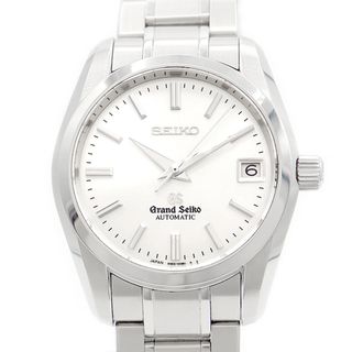 グランドセイコー(Grand Seiko)のSEIKO セイコー グランドセイコー GS ヘリテージコレクション メカニカル 9S65-00B0 SBGR051 パワーリザーブ 100m防水 デイト 裏スケ シルバー SS ステンレス メンズ 自動巻き【6ヶ月保証】【腕時計】【中古】(腕時計(アナログ))