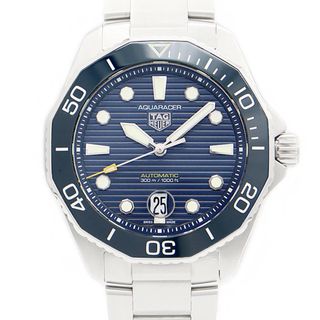 タグホイヤー(TAG Heuer)のTAG Heuer タグホイヤー アクアレーサー プロフェッショナル300 キャリバー5 WBP201B.BA0632 デイト 300m防水 青 ブルー SS ステンレス メンズ 自動巻き【6ヶ月保証】【腕時計】【中古】(腕時計(アナログ))