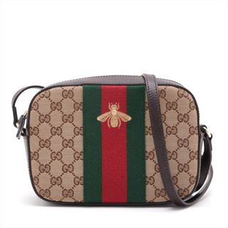 グッチ(Gucci)のグッチ ウェブビー   ブラウン レディース ショルダーバッグ(ショルダーバッグ)