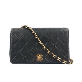 シャネル(CHANEL)のシャネル マトラッセ ショルダーバッグ ラムスキン ブラック レディース CHANEL  中古(ショルダーバッグ)