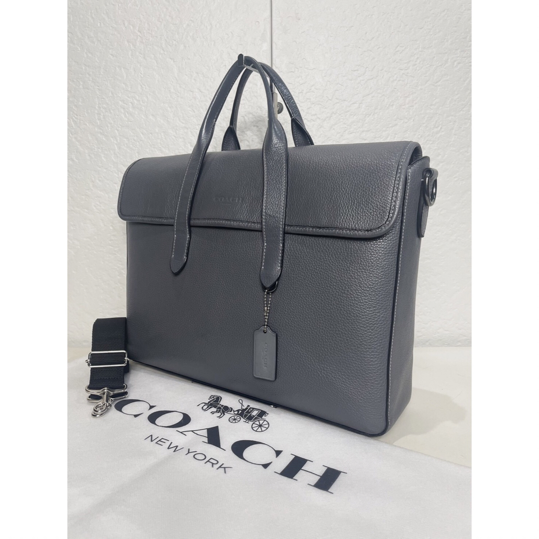 【良品】定価12万 コーチ メンテ済み ビジネス バッグ レザー 本革 294 【良品】定価12万 コーチ メンテ済み ビジネス バッグ レザー 本革 294