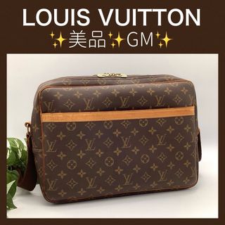 ルイヴィトン(LOUIS VUITTON)の美品　ルイ・ヴィトン　リポーターGM  斜め掛けショルダーバッグ　男女共用(ショルダーバッグ)