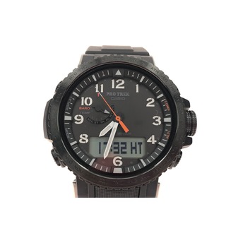 カシオ(CASIO)の▼▼CASIO カシオ メンズ腕時計 タフソーラー デジアナウォッチ PRO TREK デュラソフトバンド PRW-50Y(腕時計(デジタル))