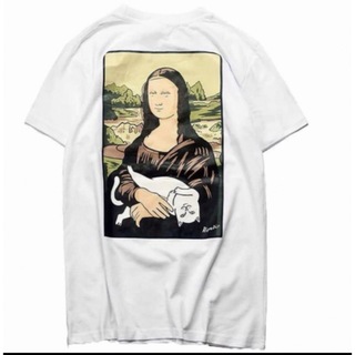 リップンディップ(RIPNDIP)のripndip Nermal Lisa Pocket Tee モナリザ ホワイト(Tシャツ/カットソー(半袖/袖なし))