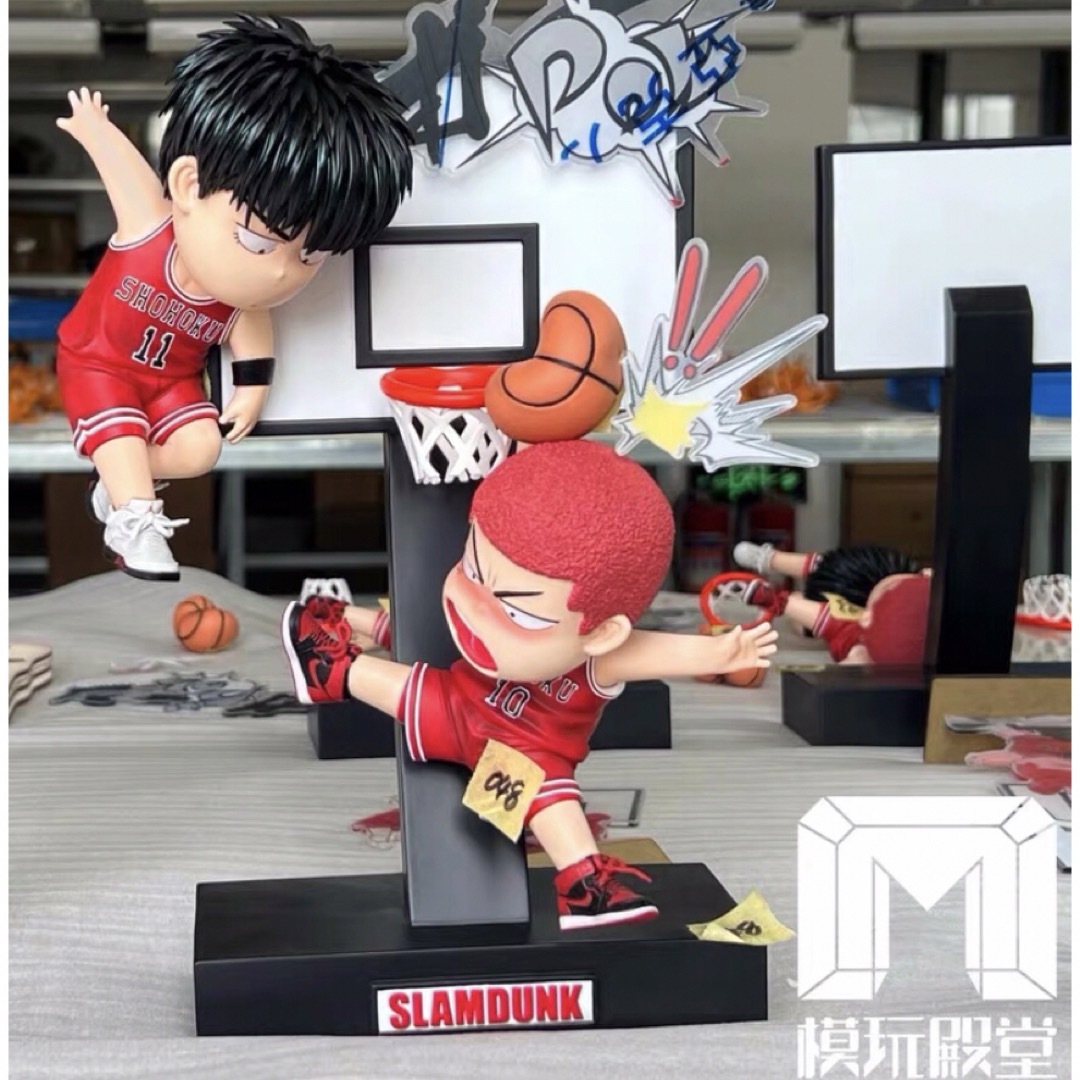 SLAM DUNK スラムダンク桜木花道& 流川楓 GK ガレージキット の SLAM DUNK スラムダンク桜木花道& 流川楓 GK ガレージキット の