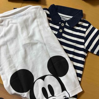 ディズニー(Disney)のシャツ　2枚セット　110(Tシャツ/カットソー)