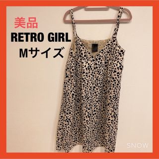 RETRO GIRL - RETRO GIRL（レトロガール）チュニック　キャミワンピース　レオパード