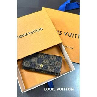 LOUIS VUITTON - LOUIS VUITTON ルイヴィトン ダミエ キーケース 4連　即購入可◎