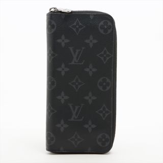 ルイヴィトン(LOUIS VUITTON)のヴィトン ジッピーウォレットヴェルティカル   ブラック メンズ 長財布(長財布)