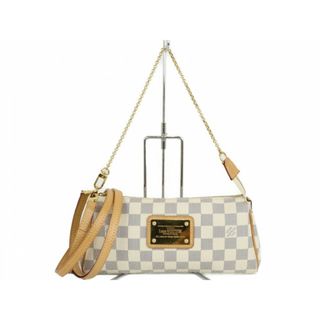 ルイヴィトン(LOUIS VUITTON)のLOUIS VUITTON　ルイヴィトン　エヴァ　N55214　ハンドバッグ　ショルダーバッグ　アズール　ホワイト×グレー　シンプル　レディース　ギフト　プレゼント包装可【中古】松前R56号店(メッセンジャーバッグ)