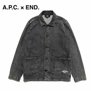 アーペーセー(A.P.C)の☆希少 アーペーセー × エンド 別注 カバーオール デニムジャケット Gジャン(Gジャン/デニムジャケット)