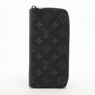 ルイヴィトン(LOUIS VUITTON)のヴィトン ジッピーウォレットヴェルティカル   ブラック メンズ 長財布(長財布)