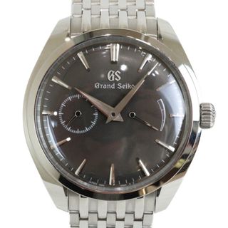 グランドセイコー(Grand Seiko)の【ギャラ有】Grand Seiko　グランドセイコー　エレガンスコレクション　SBGK009　9S63-00A0　メカニカル　手巻き　スモールセコンド　パワーリザーブ　SS　ブラック　メンズ　ギフト　プレゼント包装可　ウォッチ　腕時計【中古】松前R56号店(腕時計(アナログ))