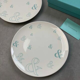 Tiffany & Co. - 【未使用】ティファニー アンパーサンド デザートプレートセット ペア