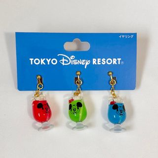 Disney - <新品>ミッキー クリームソーダ イヤリング3個 東京ディズニーリゾート