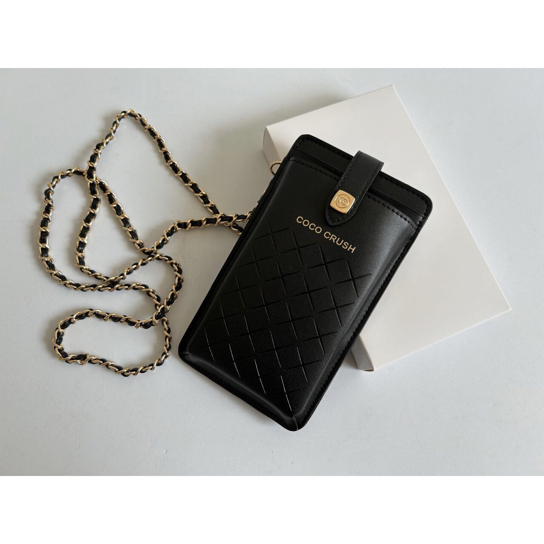 CHANEL ココクラッシュ チェーン付 ノベルティ ポーチ 箱付 ブラック | フリマアプリ ラクマ CHANEL ココクラッシュ チェーン付 ノベルティ ポーチ 箱付 ブラック | フリマアプリ ラクマ