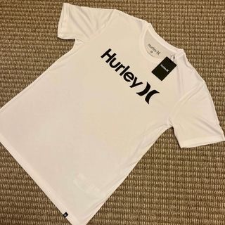 ハーレー(Hurley)のハーレー　Hurley ラッシュガード　白　M UPF50＋ メンズ水着(水着)