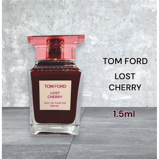 トムフォード(TOM FORD)のTOMFORD　トムフォード　ロストチェリー　1.5ml　香水　サンプル(ユニセックス)