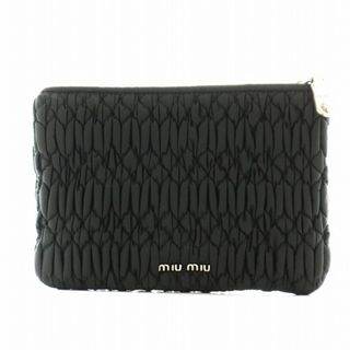 MIU MIU(ポーチ ・ ブラック/黒色系)のフリマアイテム一覧 MIU MIU(ポーチ ・ ブラック/黒色系)のフリマアイテム一覧