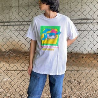 90's 動物柄 アニマル柄 Tシャツ ヴィンテージ(Tシャツ/カットソー(半袖/袖なし))