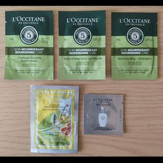 ロクシタン(L'OCCITANE)の＊【旅行セット】ロクシタン ファイブハーブ＆デリシャスジャム＆レーヌブランシュ(サンプル/トライアルキット)